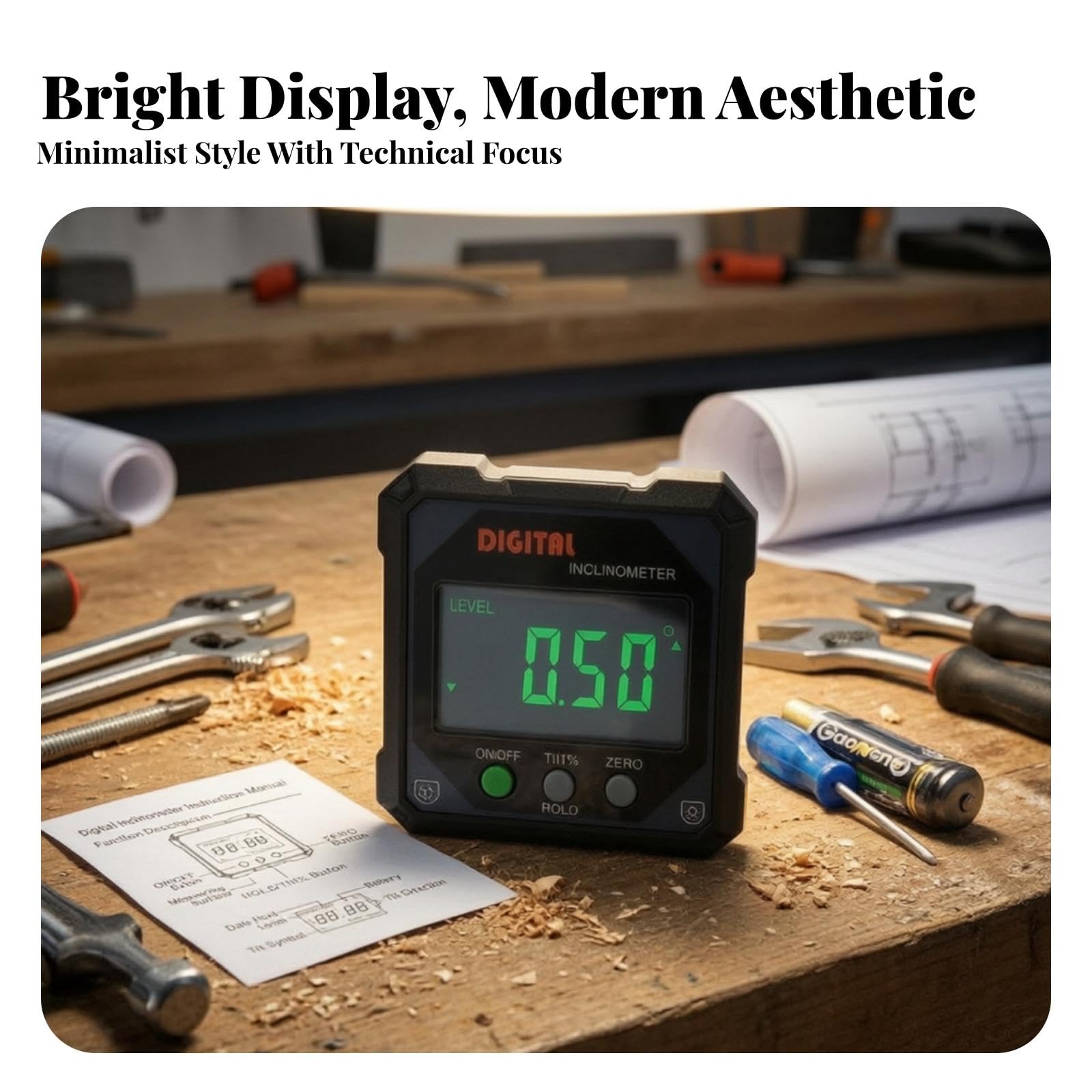 Buy MYADDICTION Zero Calibration Digital Angle Meter | Compact